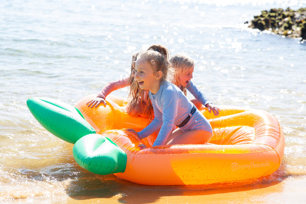 Inflatable floats for beach or pool