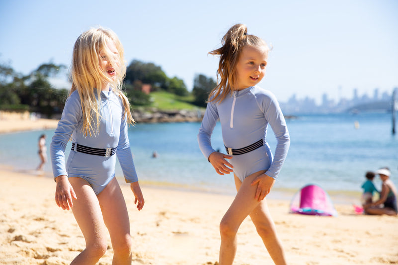 Girls Long Sleeves One Piece Swimsuit LAGOON NED swim